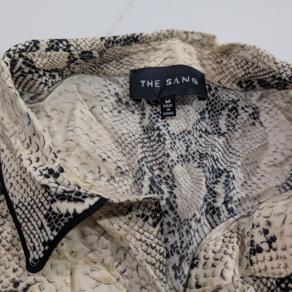 The Sang Snake Print Dress - Picture 6 of 8